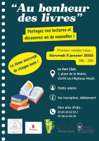 Club lecture "Au bonheur des livres" 